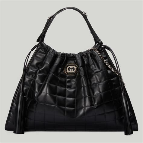 gucci tote bag large|gucci deco large tote bag.